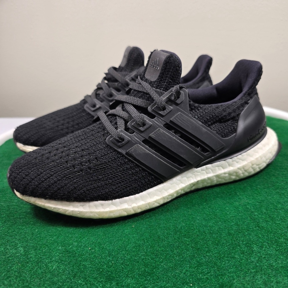 Adidas‎ UltraBoost 4.0 Core Running Shoes Womens 6.5 Black BB6149Lightweight